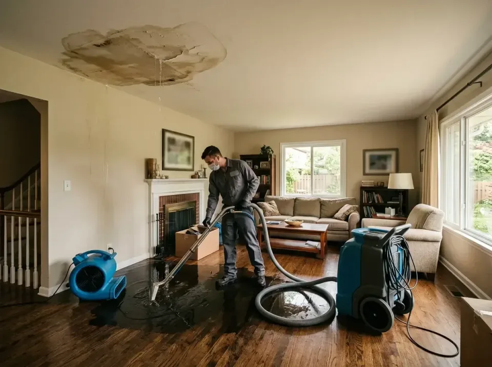 attic-pipe-burst-ceiling-drip-008 — frequently asked questions, Water Damage Restoration & Carpet Care in Ephrata, PA
